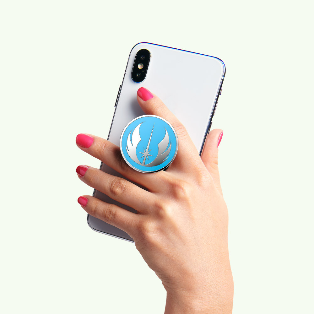 Suport Popsockets PopGrip Enamel Jedi Symbol Straluceste in Intuneric - 2 | YEO